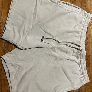 Mens XL Terry Cloth Shorts Bone color Never Worn in the Original Bag